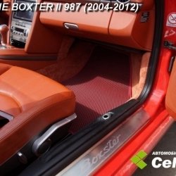 2D коврики EVA Porsche Boxter II 987 (2004-2012)