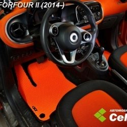 2D коврики EVA SMART ForFour II (2014-н.в.)