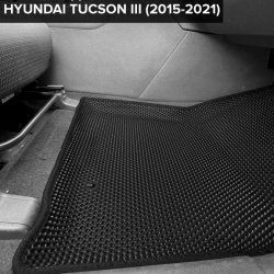 3D коврики EVA с бортами Hyundai Tucson III (2015-2021)