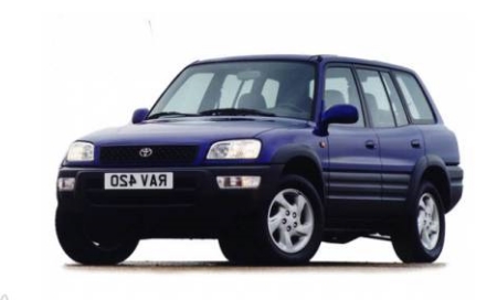 2D коврики EVA в салон  на Toyota RAV4 I XA10 5D (1994-2000)