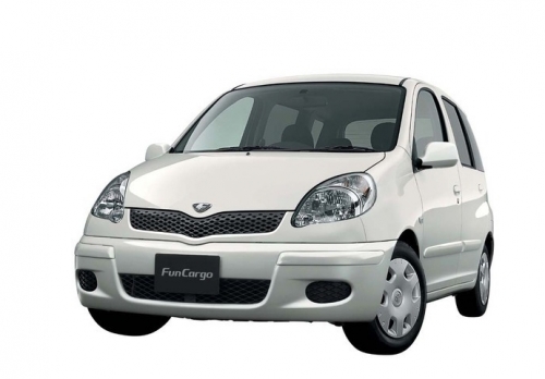 2D коврики EVA в салон  на Toyota FunCargo, правый руль (1999-2005)