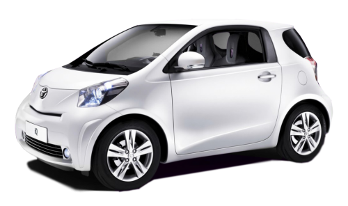 2D коврики EVA в салон  на Toyota iQ, правый руль (2008-2011)