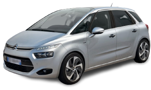 2D коврики EVA в салон и багажник  на Citroen C4 Grand Picasso II (2013-2018)