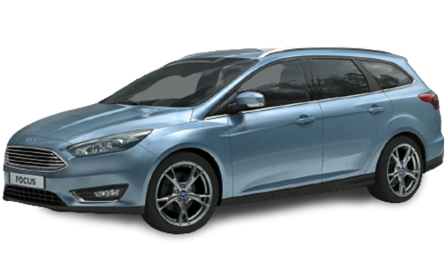 2D коврики EVA в салон и багажник  на Ford Focus III универсал рестайлинг (2014-2019)