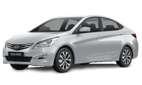 2D коврики EVA в салон и багажник на Hyundai Solaris I седан (2010-2017)