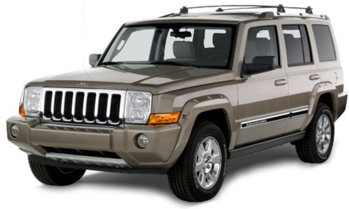 2D коврики EVA в салон и багажник  на Jeep Commander 7 мест (2005-2010)