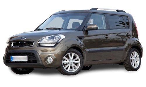 2D коврики EVA в салон и багажник на Kia Soul I (AM FL) рестайлинг (2011-2014)