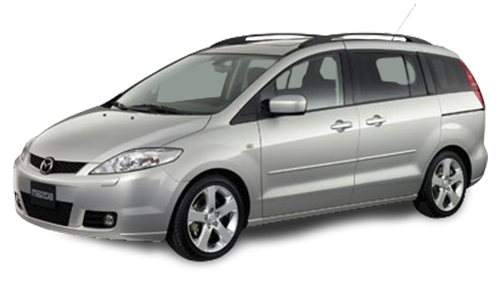 2D коврики EVA в салон  на Mazda 5 I CR правый руль (2005-2010)