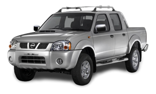2D коврики EVA в салон  на Nissan NP300 Double Cab (2008-2015)