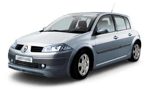2D коврики EVA в салон на Renault Megane II 5D хэтчбек (2002-2009)