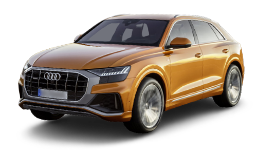 2D коврики EVA в салон и багажник  на Audi Q8 I (2018-н.в.)
