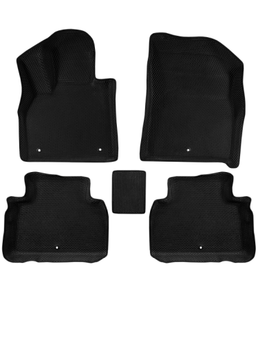 3D коврики EVA с бортами Hyundai Palisade (2018-н.в.)