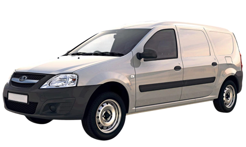 2D коврики EVA в салон на Lada Largus фургон (2012-н.в)