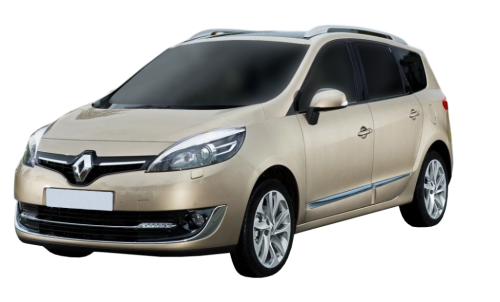 2D коврики EVA в салон на Renault Grand Scenic III 5 мест (2009-2016)