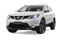 2D коврики EVA в салон и багажник  на Nissan Qashqai II J11 UK (2013-2017)
