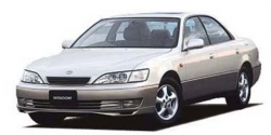 2D коврики EVA в салон  на Toyota Windom XV20, правый руль (1996-2001)