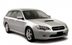 2D коврики EVA в салон  на Subaru Legacy IV BP универсал (2003-2009)