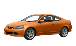 2D коврики EVA в салон  на Acura RSX I (2001-2006)