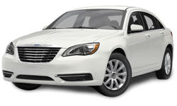 2D коврики EVA в салон и багажник  на Chrysler 200 JS (2010-2014)