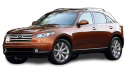2D коврики EVA в салон и багажник  на Infiniti FX I USA (2002-2009)