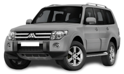 2D коврики EVA в салон и багажник  на Mitsubishi Pajero IV 5D 7 мест (2006-н.в.)