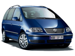 2D коврики EVA в салон и багажник  на Volkswagen Sharan I рестайлинг 2 (Phase 1.75) (2003–2010)