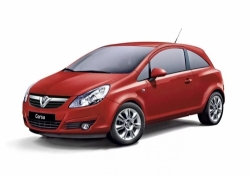 3D коврики EVA с бортами в салон  на Opel Corsa D (2006-2014)