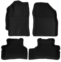 3D коврики EVA с бортами в салон  на Toyota Corolla X E140/150 (2006-2013)