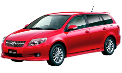 2D коврики EVA в салон и багажник  на Toyota Corolla Fielder X E140 4WD, правый руль (2006-2012)