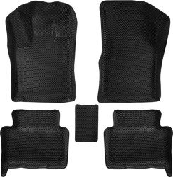 3D коврики EVA с бортами в салон  на EXEED VX 7 мест (2021-н.в.)