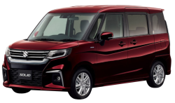 2D коврики EVA в салон и багажник  на Suzuki Solio IV правый руль (2020-н.в.)
